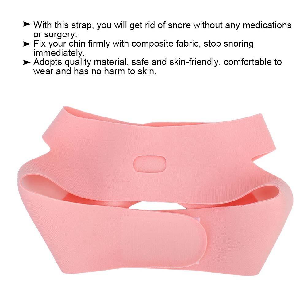 Anti Snoring Elastic Breathable Strap Band Adult Snore Face Correction Belt Health Care