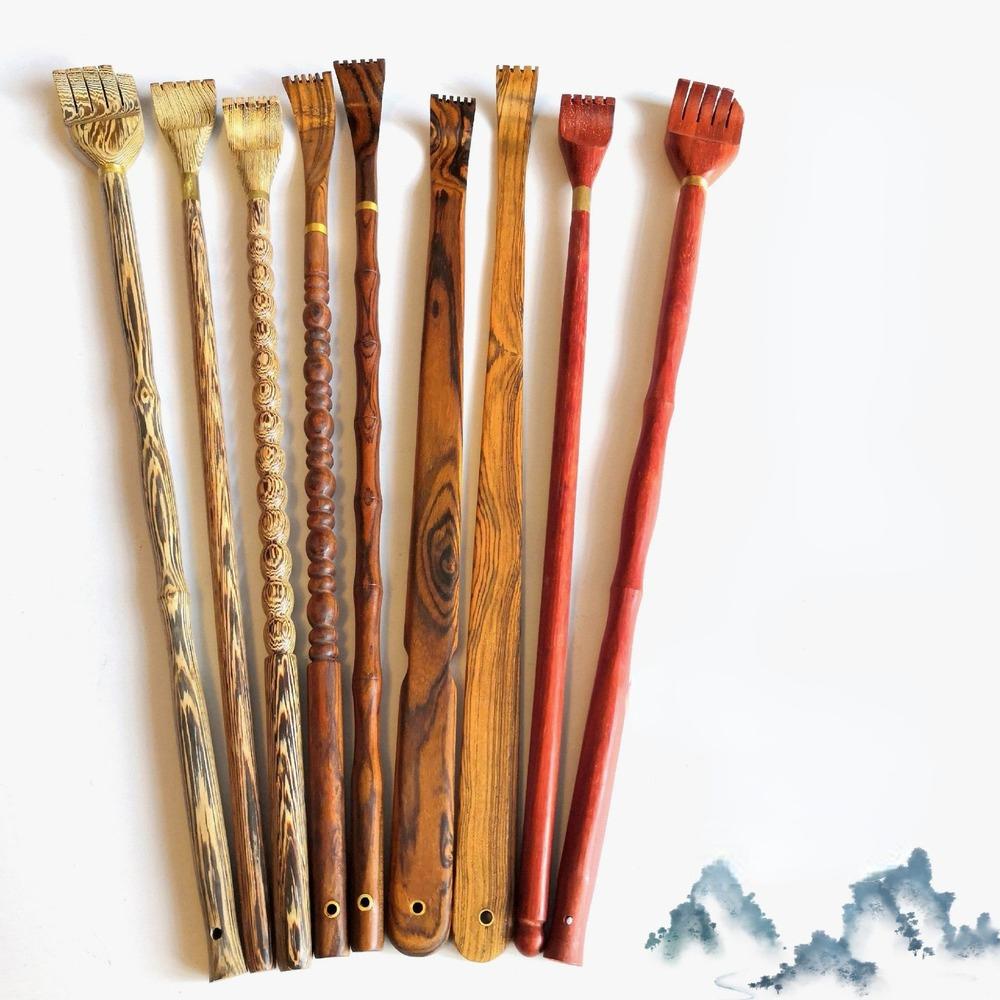 Wooden Back Scratcher Wood Back Scraper Scratching Hot Sell Massager Backscratcher Body Massage Bamboo