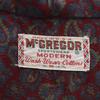 McGregor 60s Vintage Made in USA Paisley Pattern Long sleeve Button down shirt Men's Used