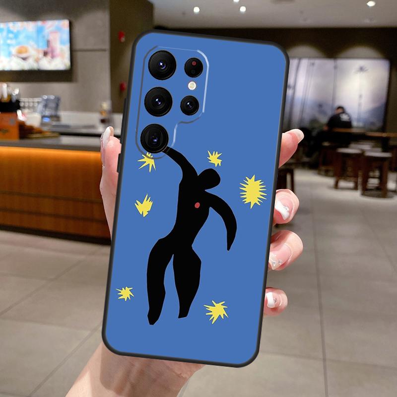 Henri Matisse Art Painting Phone Case For Samsung Galaxy S25 Ultra S24 S23 S22 S21 FE S9 S10 S20 Plus S24 FE Soft Cover