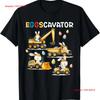 Eggscavator Easter Egg Hunt Construction Trucks Toddler Boys T Shirt Vintage Washed Streetwear Designer Clothes Stretched