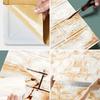 1pc/10pcs 3D Wall Panel Self Adhesive Foam Plastic Wall Sticker Peel Living Room Bedroom Marble Stickers TV Wallpaper Home Decor