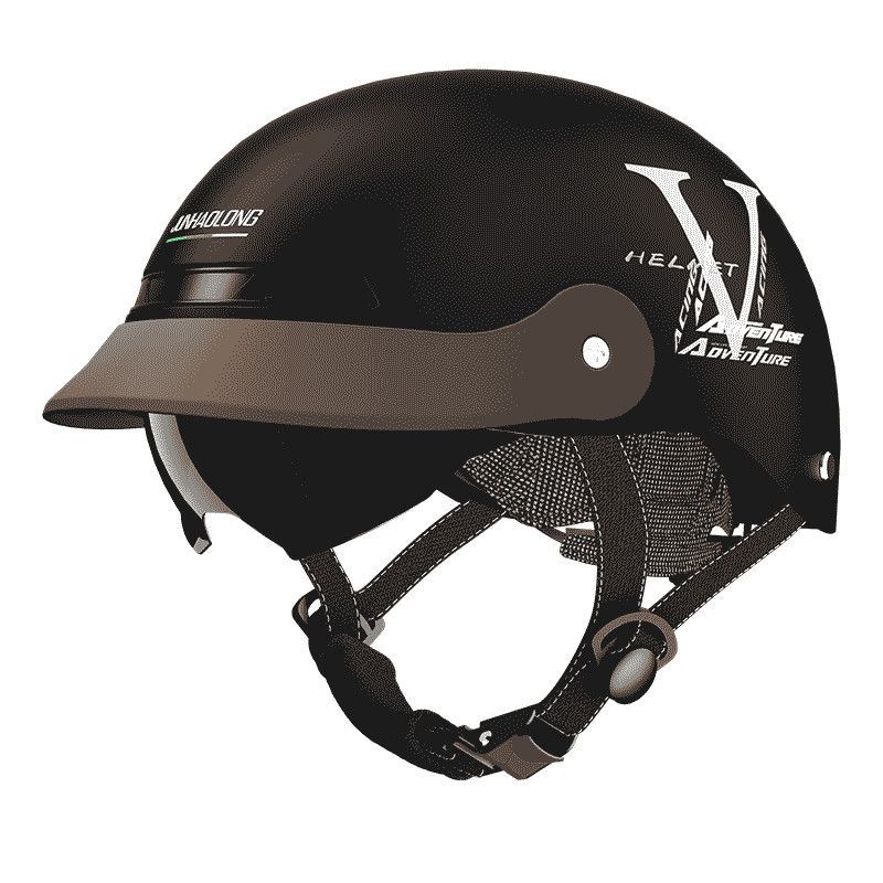 Electric Car Helmet Men and Women Summer Sun Protection Half Helmet Electric Car Women Four Seasons Universal Hood