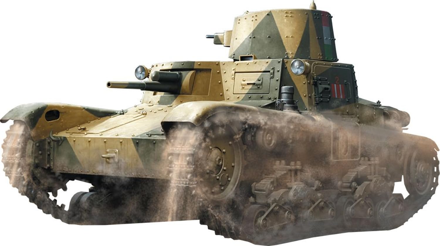 

IBG Italian Medium Tank Plastic Model PB72122 1/72 M11/39