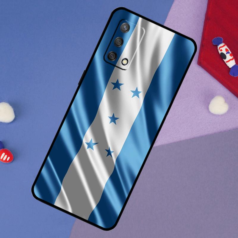 Honduras Flag Case For OPPO A74 A94 A54 A17 A57 A77 A18 A58 A78 A98 A15 A52 A72 A5 A9 A53S A16 A76 A96