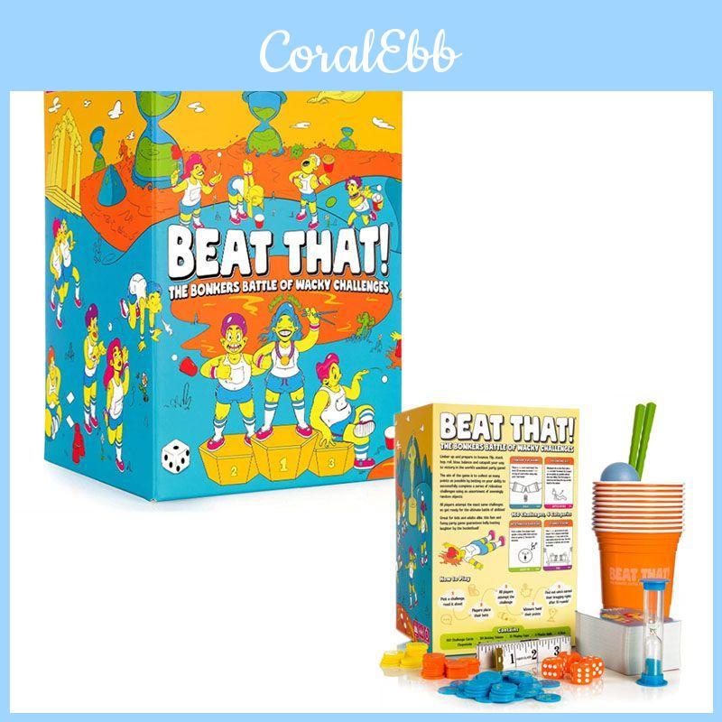 Jeu de société hilarant Beat That Pour Familles Enfants Adultes Avec 160 Défis Dingues