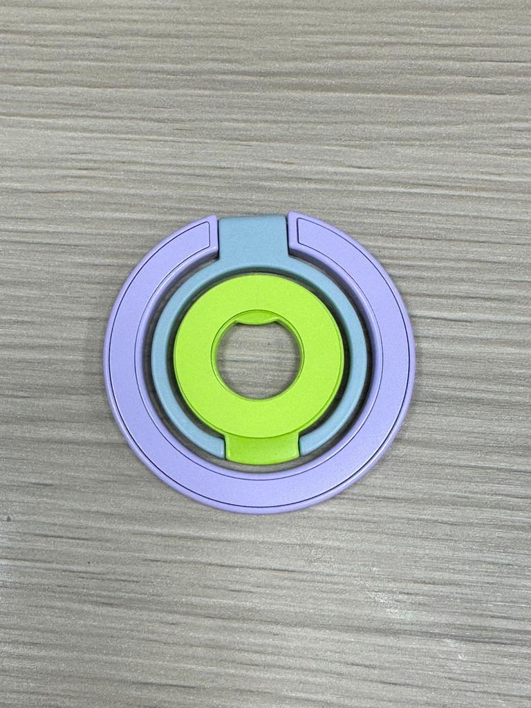 Magnetic Double-Sided Rotating Phone Stand & Finger Ring Holder
