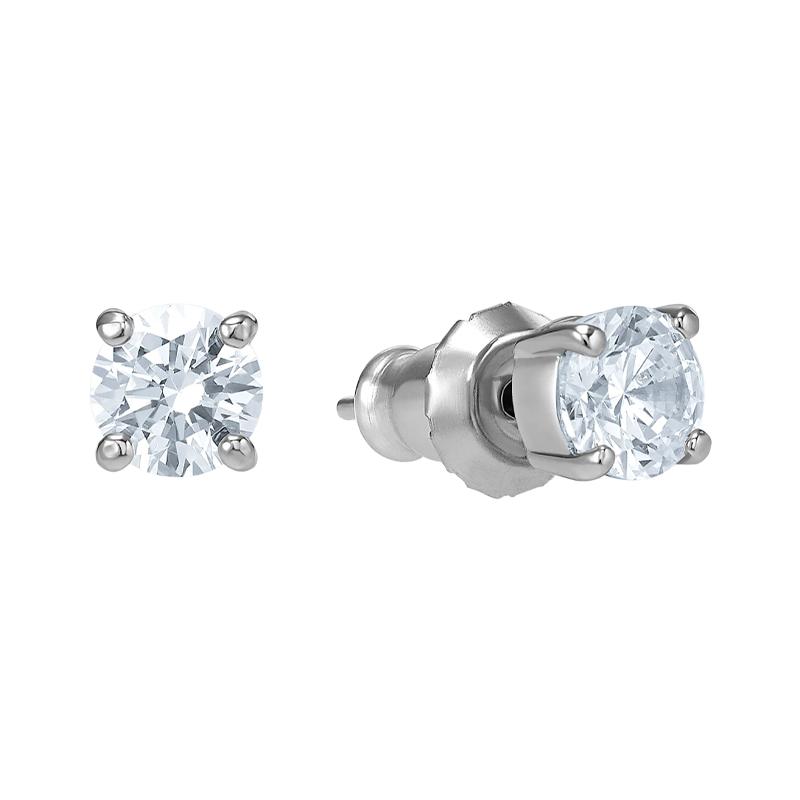 Swarovski Attract Crystal Stud Earrings Women's Transparent Color 5509937