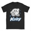 Herren T-Shirt Kirbys Blaue Sterne Hipster 100% Baumwolle T-Shirts Kurzarm T-Shirts Rundhals Kleidung Bedruckt