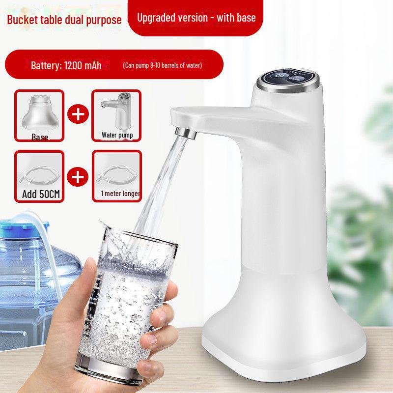 Dual-Purpose Electric Water Dispenser for Bottled and Table Use
