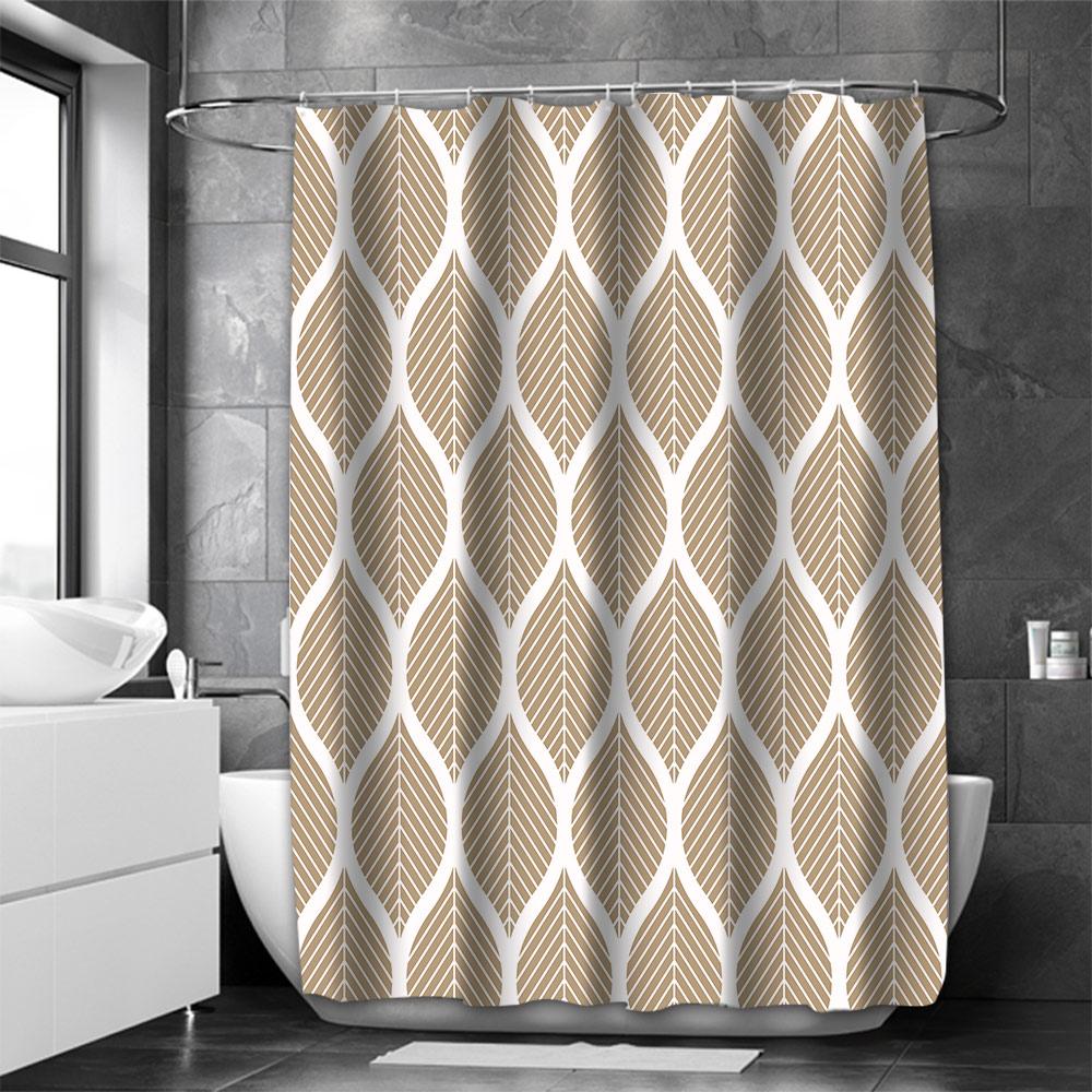 

Абстрактная Геометрическая Занавеска для Ванной Комнаты Ванная Комната Скандинавский зеленый лист Водонепроницаемая Занавеска для Душа с 12 Крючками Домашний Декор Бесплатная Доставка 180x180cm curtain фиолетовый