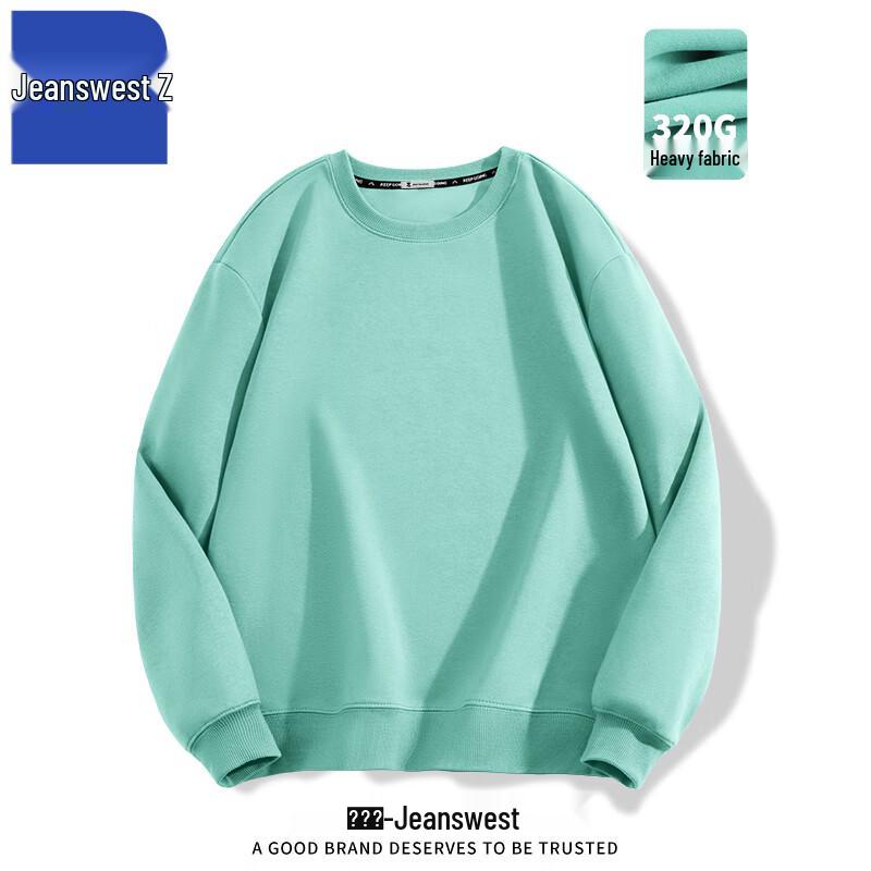 

Jeanswest Men s Casual Round Neck Pullover Sweatshirt T1002 XL
