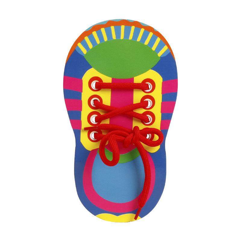 1 juego de cordones Montessori divertido para niños, material didáctico para aprender habilidades básicas de la vida, juguetes educativos para niños.