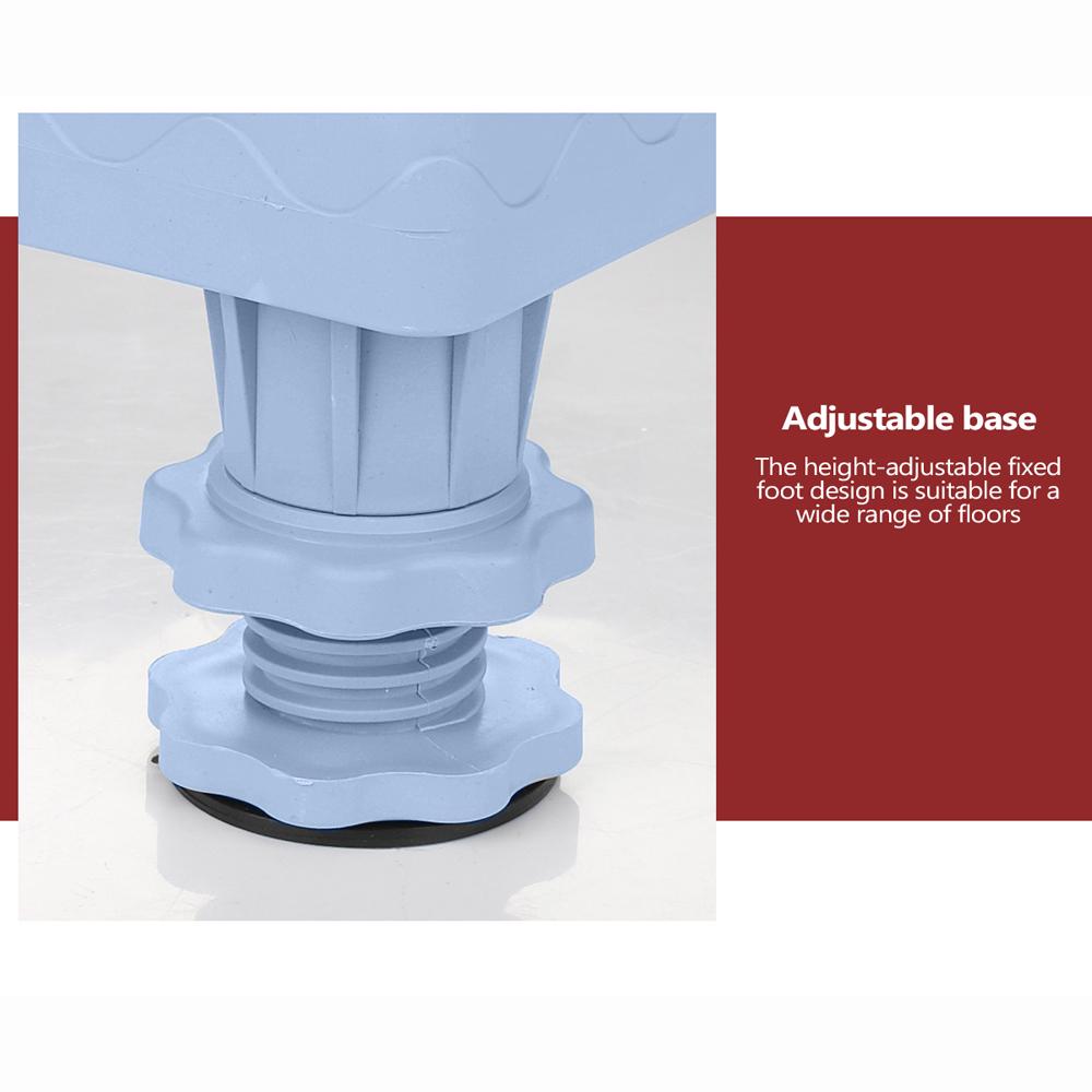 Akcesoria do lodówki Podstawa do pralki lodówki Uchwyt do pralki Regulowany Stal nierdzewna Pranie