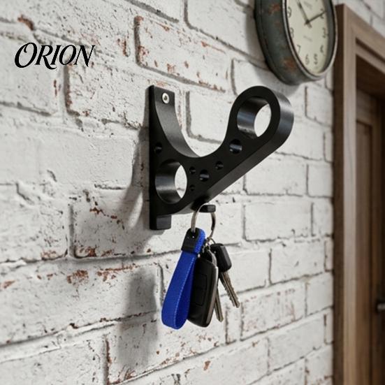 Baseball Cap Organizer Wall-mounted Helmet Holder, Durable 3D Print PETG Curved Storage Hanger, Rack Space Saving Display for Motorcycle Bike Helmets