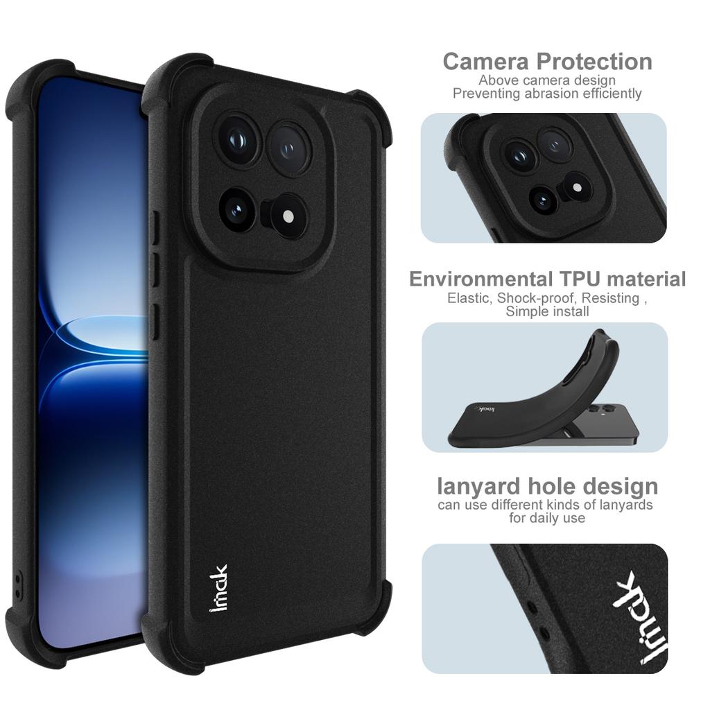 Dla iQOO 15 5G Etui na telefon IMAK Odporne na wstrząsy Miękkie etui