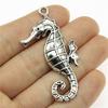 Octopus Seahorse Crab Shrimp Marine Life Charm Antique Bronze Zinc Alloy Jewelry Making Supplies Couple Style