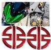 3D PVC Reflective Strong Adhesive Tank Side Cover Fairing Logo Emblem Sticker Decal for