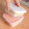 1Pcs Butter Cheese Storage Box Cheese Box Refrigerator Kitchen Fruit Vegetable Fresh-Keeping Organizer Storage Box Kitchen Tool
