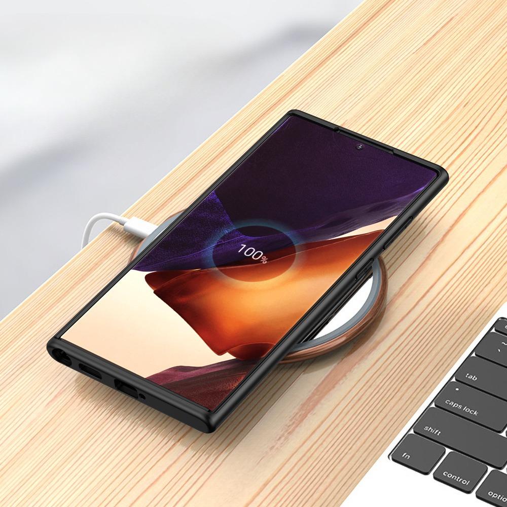 Suitable for Samsung S22ultra Mobile Phone Case Transparent Anti fall Galaxy S22plus Protective Case S22 Case Anti Slip