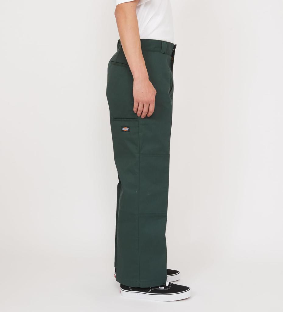 Dickies Double Knee Work Pants Loose Fit 85283 Hunter Green 30 32