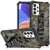 Suitable for Samsung A53 Camouflage Bayi Series Mobile Phone Cases S22 Ultra Magnetic Snap Bracket Anti Fall Protection Case