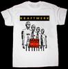 Man Machine and Music Kraftwerk Band Shirt Classico Bianco Unisex S-5XL IM1089