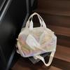 Sports Fitness Bag Dry and Wet Separation Women's Colorful Large-capacity Maternity Bag Short Business Trip Independent Shoe Compartment Luggage Bag