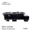 The DK49-66350B is a power window regulator switch for 2009+ Ford Fiesta models.