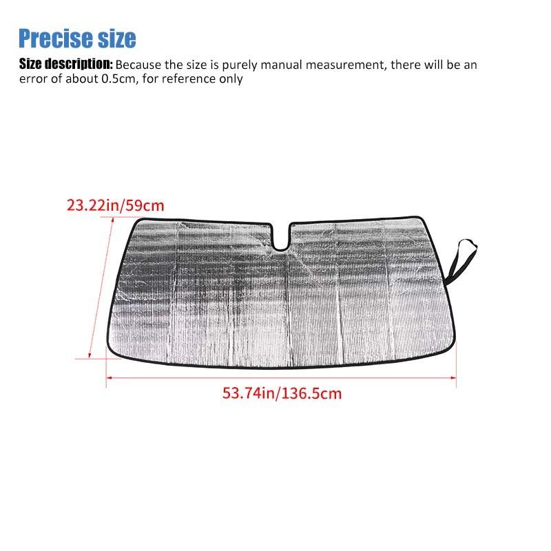 Car Windshield Sunshade Window Shade Foldable Sun Visor Cover Fit For Jeep Liberty 1999-2007 Car Interior Accessories,1 pcs