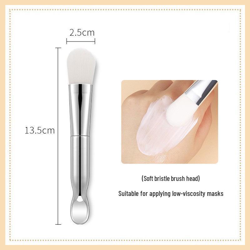 Silicone Soft Bristle Face Mask Brush for Beauty Salon Use