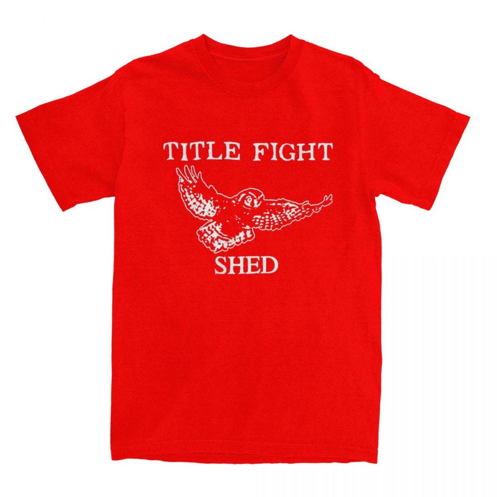 Title Fight Shed Owl for Men Women T Shirts Floral Green Merchandise Awesome Tee Shirt T-Shirts Cotton New Arrival Clothing