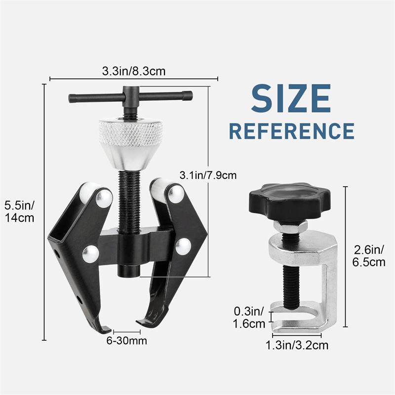 Professional 6-28Mm Car Battery Terminal Alternator Bearing Windshield Wiper Arm Remover Puller Roller Extractor Car Repair Tool