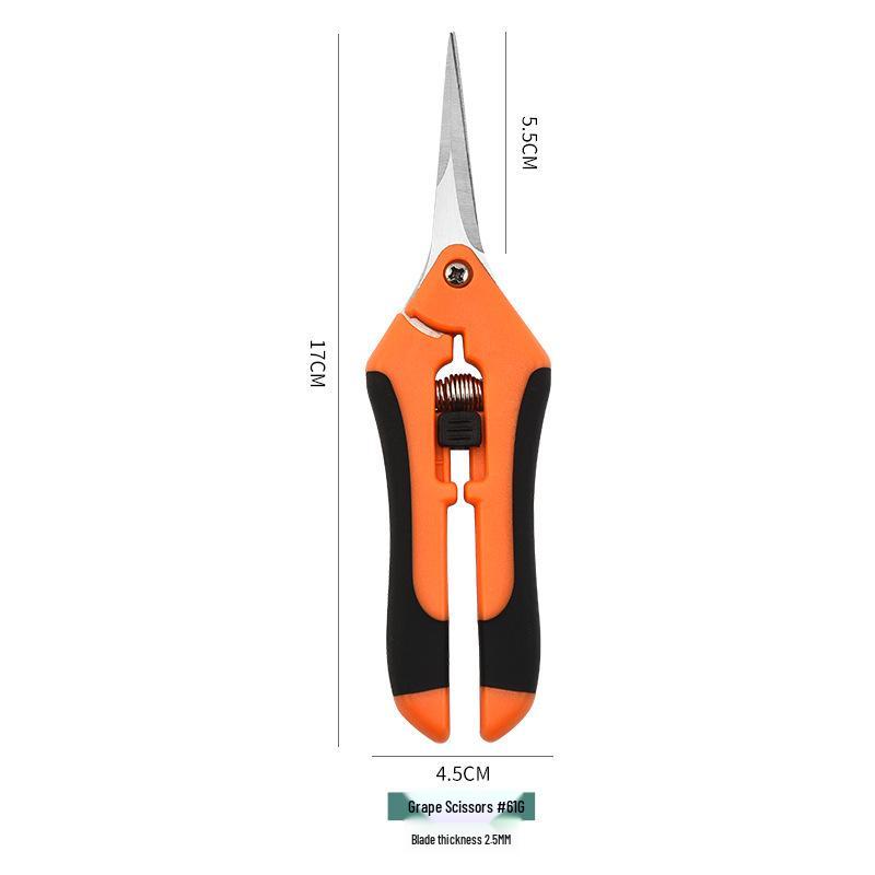 Multi-Purpose Grape and Fruit Picking Scissors for Gardening