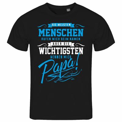 Mens T Shirt The Most Important Call Me Dad S To XXL Kids Son Daughter