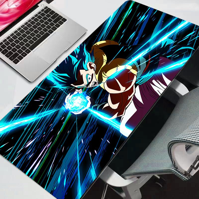 Mouse Pads Mouse Pad Dragon Ball DBZ Gamer Desk Mat PC Computer Anime Big Mousepad Keyboard gaming Accessories Mausepad Big