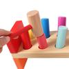 Fine Motor Training Wooden Hammer Toy Sensory Game Early Education Toy  Toddlers Baby