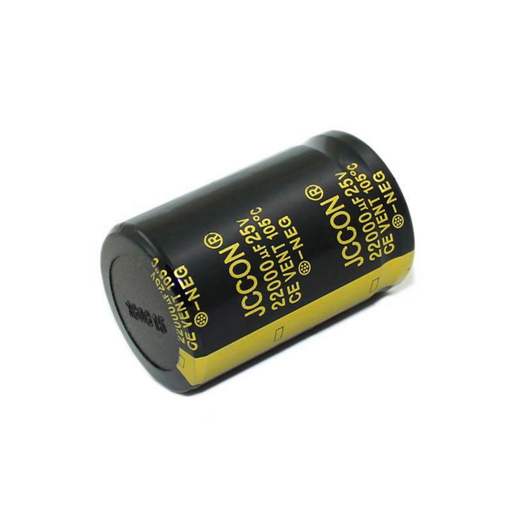 25V 22000uF Radial Lead Aluminum Electrolytic Capacitors For Repairing LCD TVs and Consumer Electronics 30X45mm
