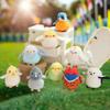 1 Piece Pretty Parrot Pigeon Funny Toy Cute Mini Standing Shoulder Pet Bird Plush Toys Fluffy Backpack Pendant For Kids