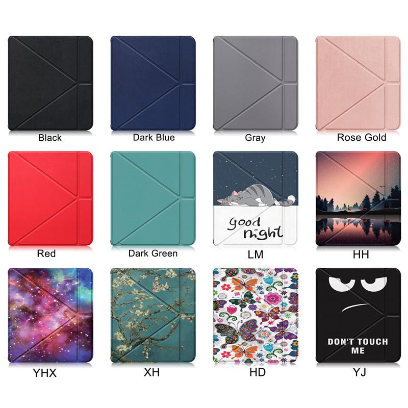 Custodia per Funda Kobo Sage Cover 8 pollici Supporto pieghevole magnetico Custodia in pelle PU per Hoesje Kobo Sage Custodia Cover 2021 Wake/Sleep