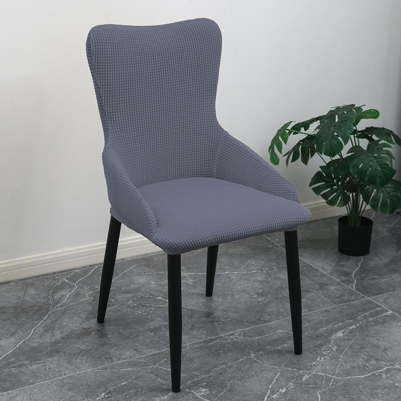 Special-shaped Armrest Style Elastic Chair Cover Simple Chair Cover Thickened Fleece Light Armrest Backrest Integrated Four-season Pass