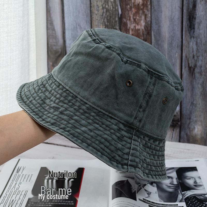 Unisex Washed Bucket Hat - Universal Outdoor Sun Protection for All Seasons