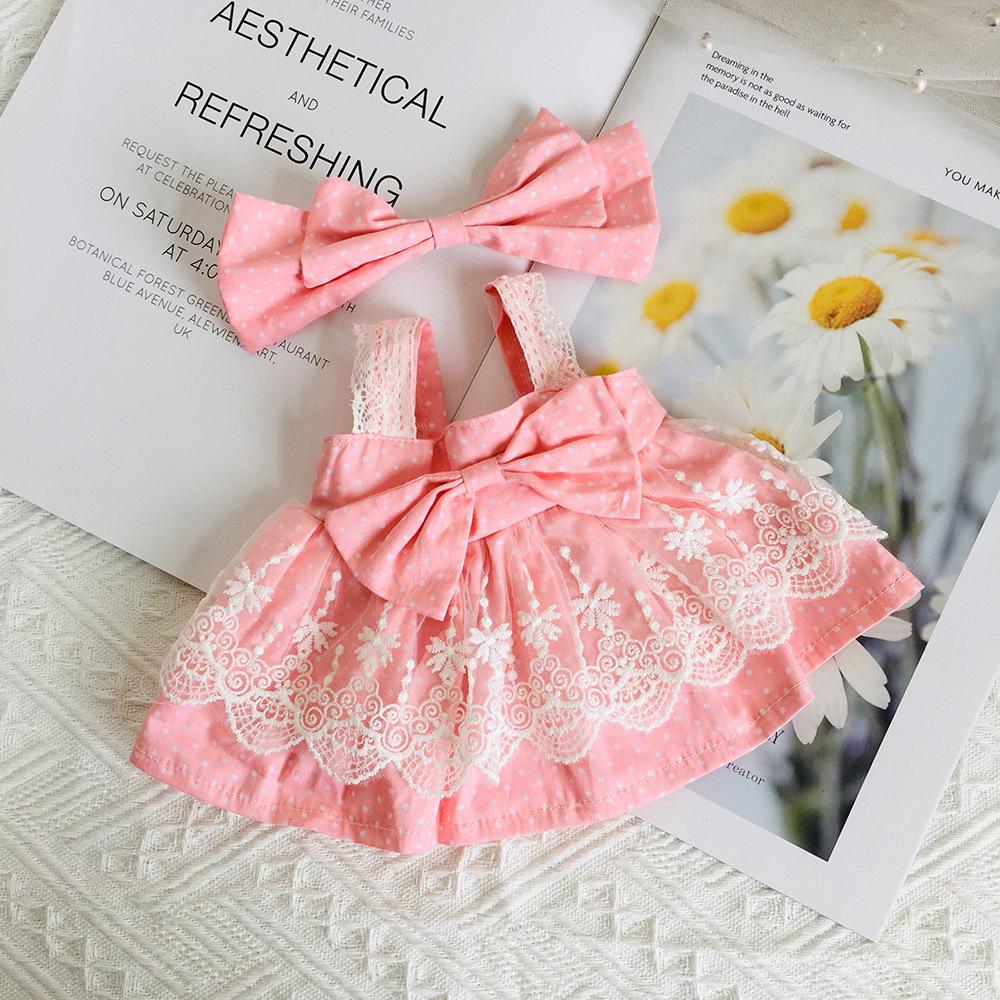 Medium 30cm Handmade Doll Clothes for Jointed Bear - S Size Belle Lulu Outfit Gift for Girls