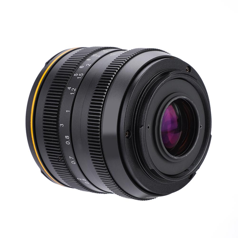 Kamlan 50mm F1.1 APS-C Large Aperture Manual Focus Lens for Mirrorless Cameras (for M43)