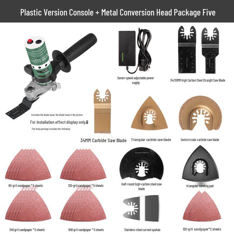 Angle Grinder Conversion Head: Multifunctional Woodworking Trimmer & Cutting Machine Adapter