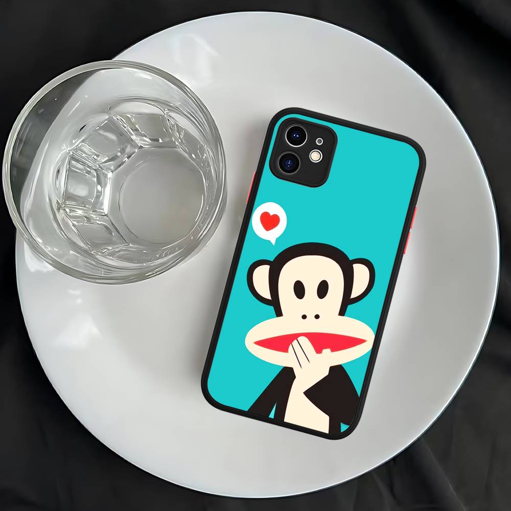 Famous Luxurious P-paul F-frank For iPhone 16 15 14 13 12 11 Pro Max X XS MAX Plus Translucent Black Phone Cover