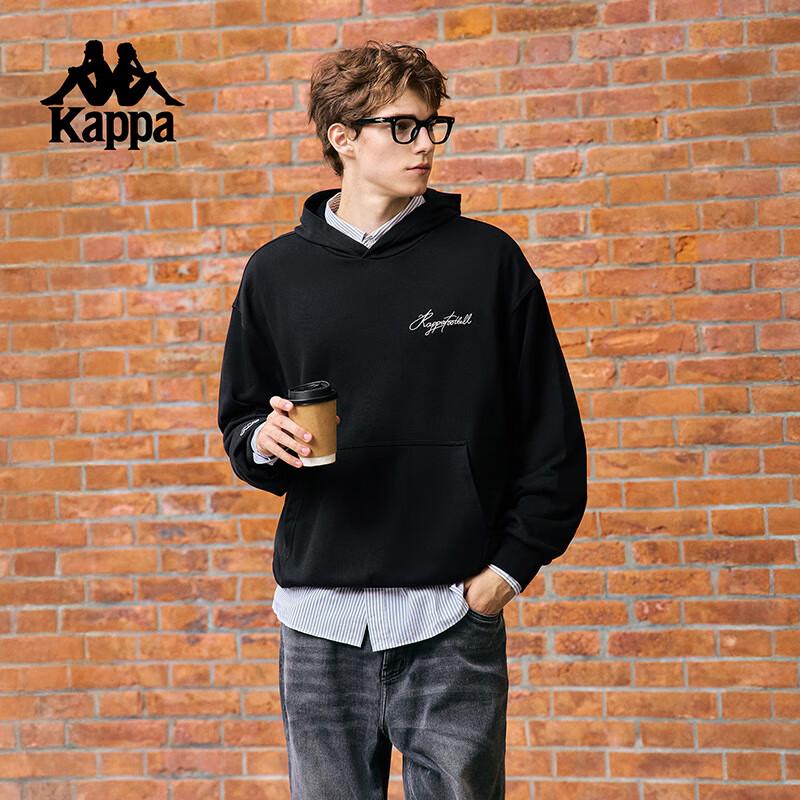 Kappa Unisex Embroidered Hooded Pullover Sweatshirt