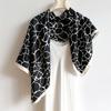 2025 90*90cm Printed Square Scarf Thin Breathable Sunscreen Shawl Casual Outdoor Windproof Head Wrap for Women Ribbon Headband