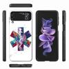 EMT EMS Medical Rescue Phone Case For Samsung Z Flip 6 7 5G Z Flip 5 Galaxy Z Flip 3 4 5G ZFlip Shockproof Hard Cover TPU PC Coq