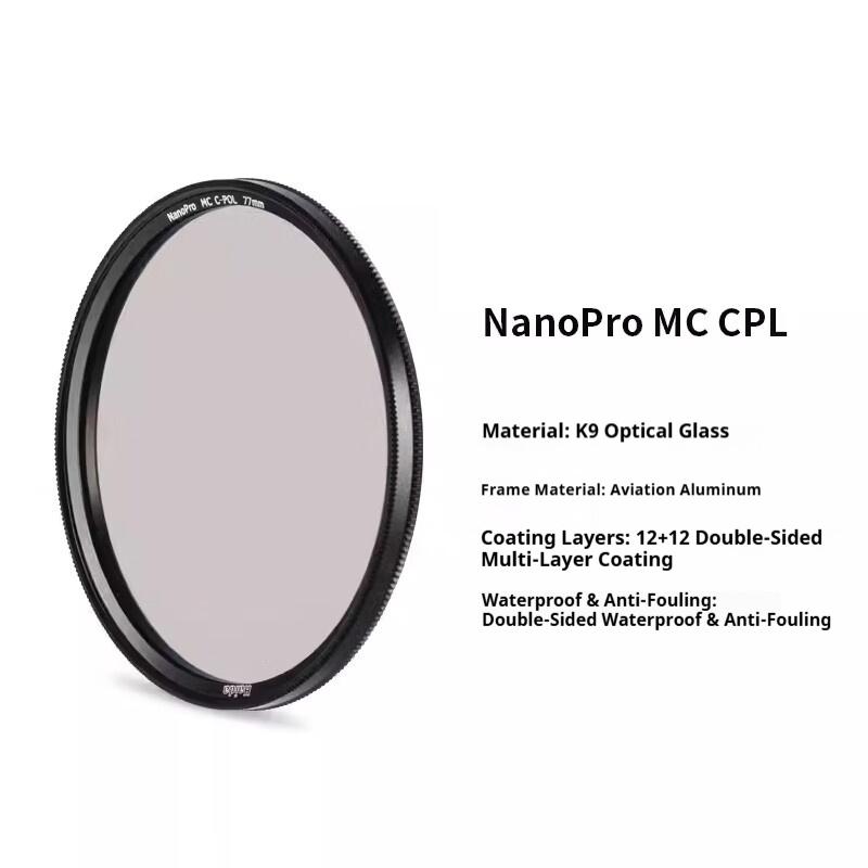 Haida NanoPro CPL Polarizing Filter Professional Polarizing Filter with Double-Sided Coating for Mirrorless and DSLR Cameras 39mm
